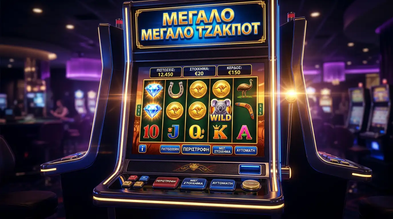 Κουλοχέρηδες Ainsworth σε περιβάλλον online καζίνο με τροχούς και φωτεινα σύμβολα