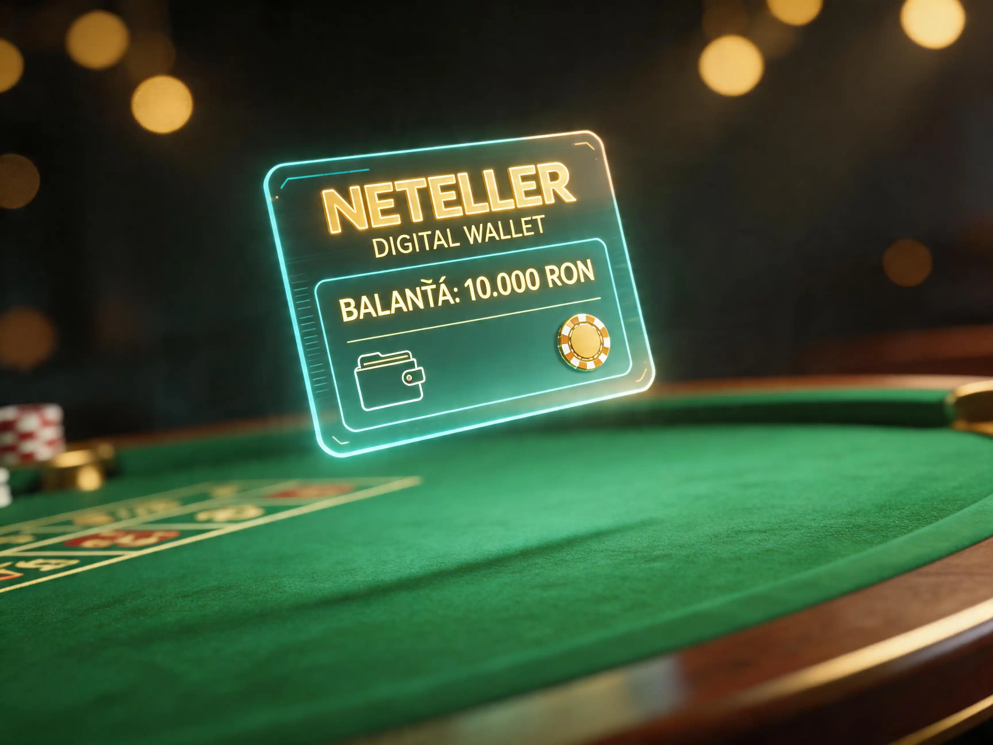 Portofel electronic Neteller pentru plati in cazinourile online din Romania