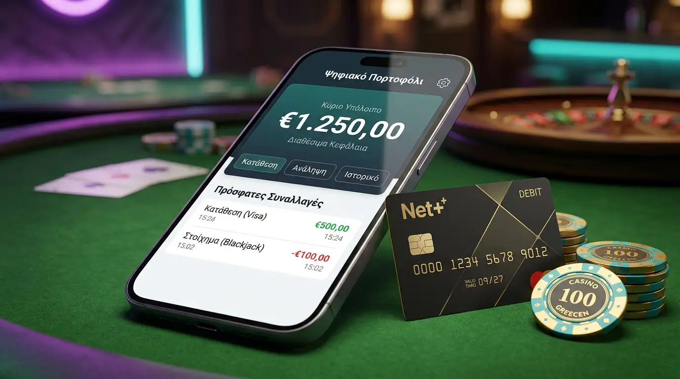 Ψηφιακό πορτοφόλι Neteller για συναλλαγές σε ελληνικά online καζίνο