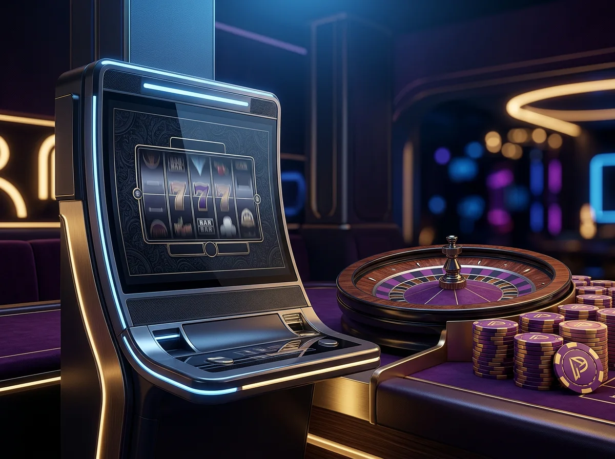 Playtech online casino software in Nederland met digitale speeltafels en gokkasten op een scherm