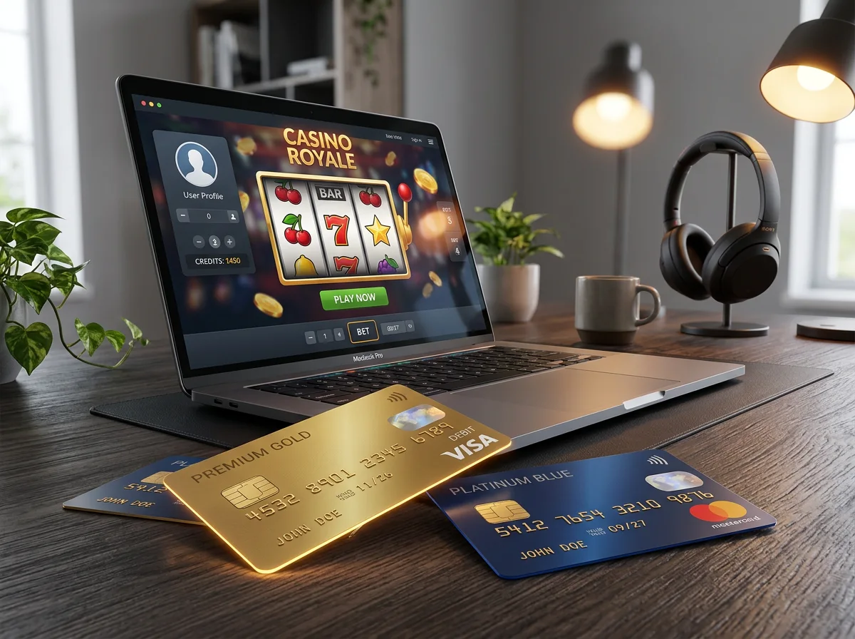 Visa platobna karta pri online transakciach v slovenskom kasine